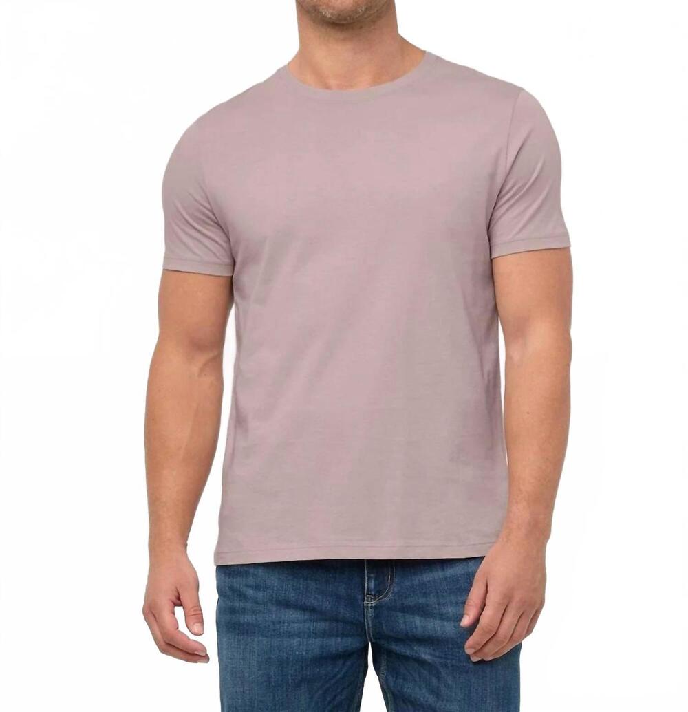NEW DU/ER purepima only t shirt in hazy mauve